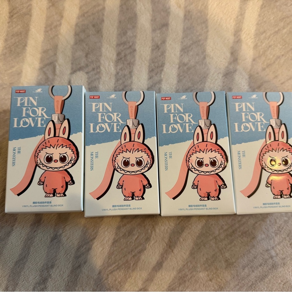 THE MONSTERS Pin for Love Series Labubu UNOPENED Blind Box (N-Z)
